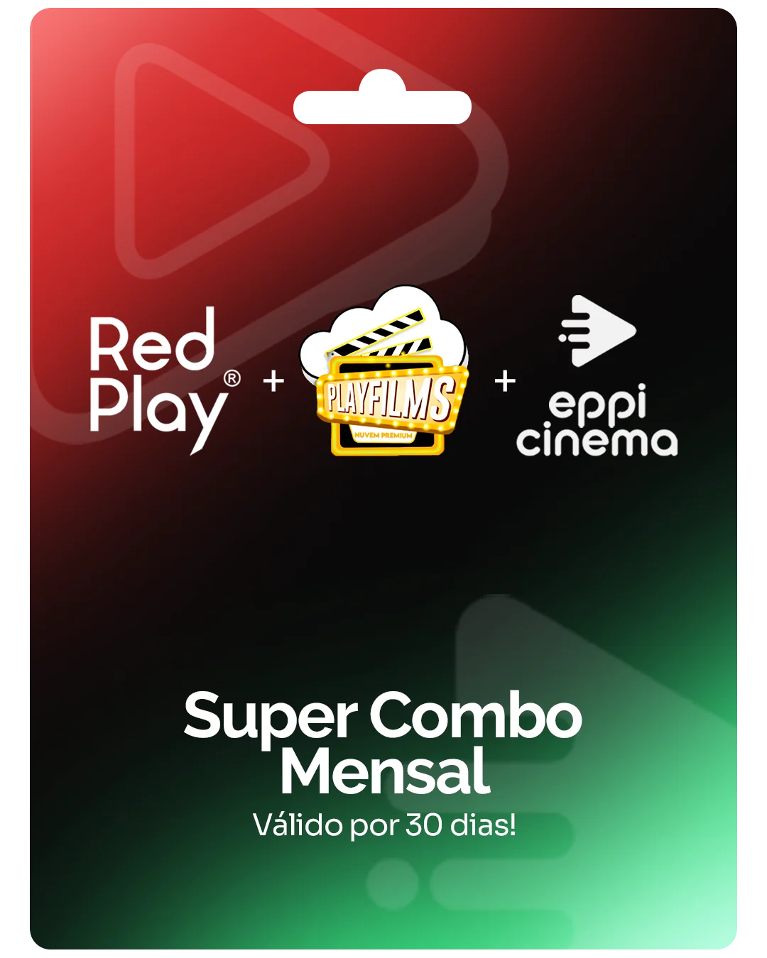 Combo Eppi + Redplay + Nuvem Mensal
